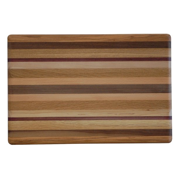 Furniture Barn USA™ Exotic Hard Woods Hand Crafted Rectangle Cutting