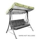 thumbnail image 1 of Columpio para silla, toldo, impermeable, tela Oxford, cubierta superior, columpio para exteriores, sombrilla, cubierta para lluvia, beige, 190x132x15cm Methold HA005485-05, 1 of 6