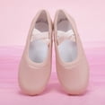 thumbnail image 5 of OGLCCG Ballet Shoes for Girls Soft Canvas/Leather Dance Slippers Ballerina Shoes for Girls, High Performance,Size 2-10, 5 of 8