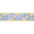 thumbnail image 1 of Roped Floral Design Wallpaper Border ZA30128, 1 of 1