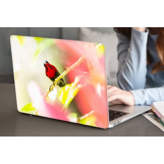 KSK KAISHEK Only Compatible Old MacBook Pro 13" Case 2012 2013 2014 2015 Rel. Model A1502 & A1425, Plastic Hard Case + Black Keyboard Cover, Feather Series 0233