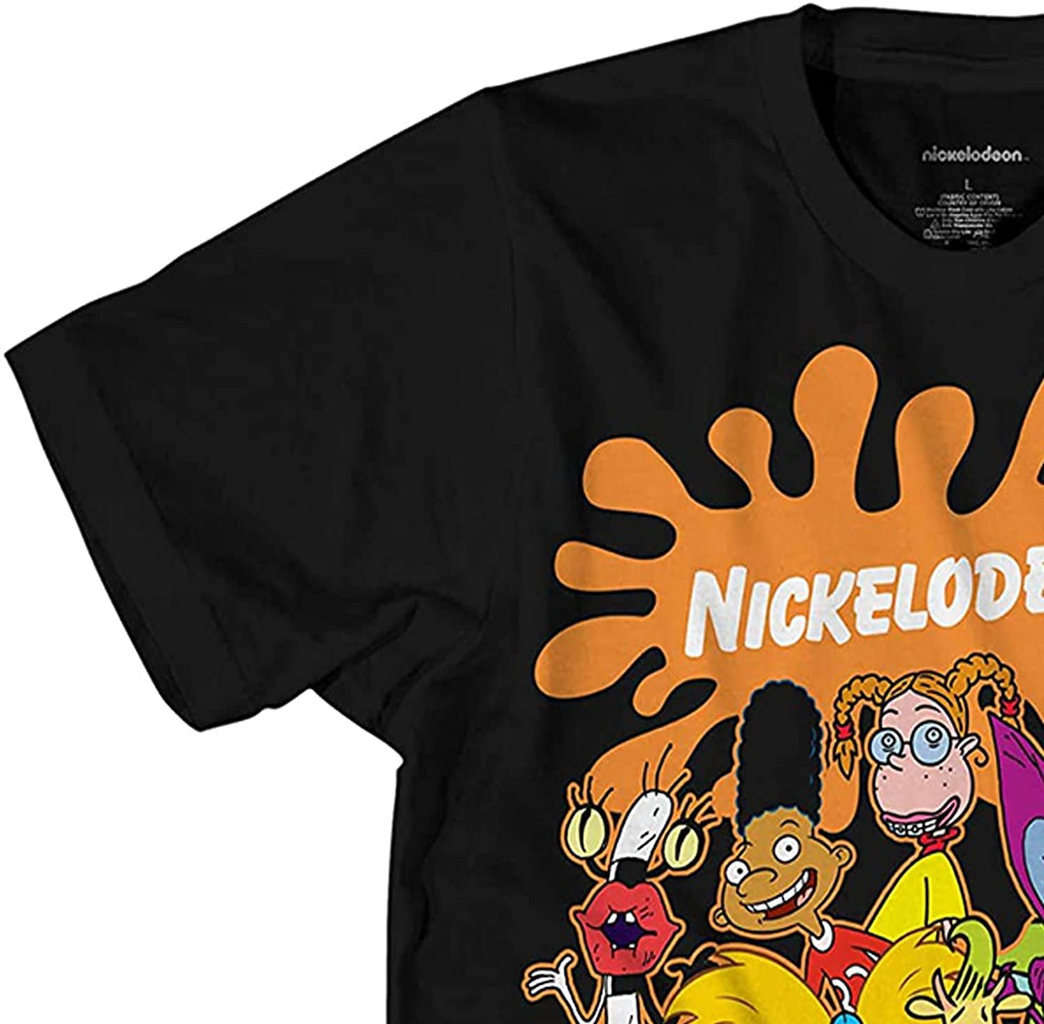 Nickelodeon Rugrats Rollin Men's T-Shirt – Short Sleeve Graphic Tee, Printed In USA