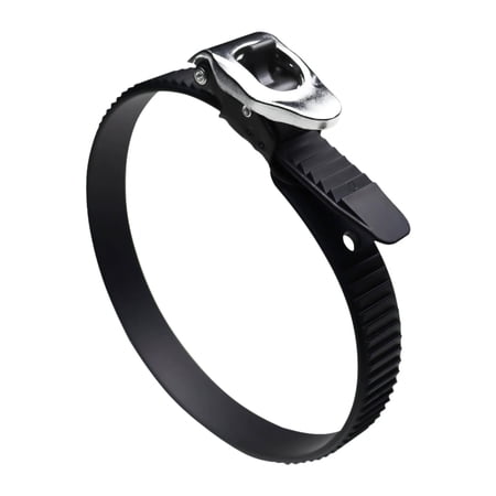 Fzaqwen Aluminum Alloy Nylon Ratchet Tie Down Strap with Buckle Adjustable Gate Locking 23.5cm