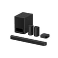 thumbnail image 1 of Sony BRAVIA Theatre System 6, sistema de cine en casa de 5.1 canales, barra de sonido con subwoofer y parlantes traseros, sonido envolvente de Dolby Atmos/DTS:X compatible con HT-S60, 1 of 5