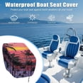 thumbnail image 6 of KUIFORTI Skull Golf Cart Seat Cover Golf Cart Seat Towel Blanket with 4 Front Pockets & Nonskid Bottom Portable Easy to Clean for Club Car and More 2 Person Seats Golf Carts, 6 of 7