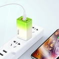 thumbnail image 3 of 65W Power Adapter US Plug, 3-Port USB C and USB A Charger with PD/QC 3.0, Compact GaN Technology for Travel, Office, Home, Travel Friendly and Thermal Protection, 3 of 6