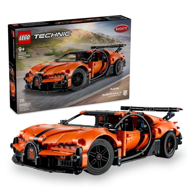 Set LEGO Technic Hiperauto Bugatti Chiron Pur Sport 42222