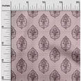 thumbnail image 2 of oneOone Rayon Peach Fabric Asian Block Sewing Material Print Fabric By The Yard 56 Inch Wide, 2 of 5