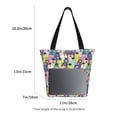 thumbnail image 2 of Bingfone Llamas Colorful Women Shoulder Tote Bags Casual Bag Ladies Shopping Handbag, 2 of 6