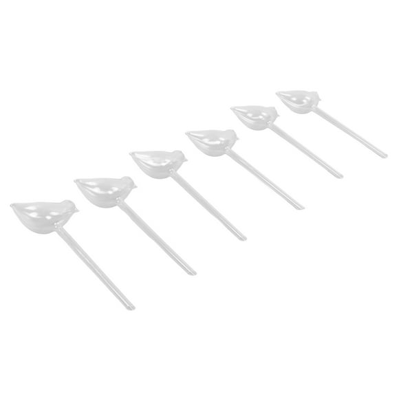 Plant Waterer, Bird Shape Design PVC Imitation Glass Decoration Light Weight Plant Watering Spikes For Indoor