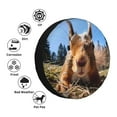 thumbnail image 2 of Kdxio Close-Up Curious Squirrel for Tire Cover Wheel Protectors Tyre Covers Weatherproof Wheel Covers Universal Fit for Trailer Rv SUV Truck Camper Travel Trailers 17 inch, 2 of 5
