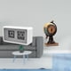 thumbnail image 2 of Reloj con giro automático,Reloj giratorio automático con pantalla grande para hotel,casa y oficina,Reloj de escritorio plegable para dormitorio,sala de estar,reloj silencioso,Figura de, 2 of 8
