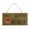#9Happy, variant on Flying Witch Welcome Sign, Halloween Decorations Outdoor/Indoor 11.8", Vintage Wooden Door Hanging Decor for Farmhouse Porch Wall, 1 Pack