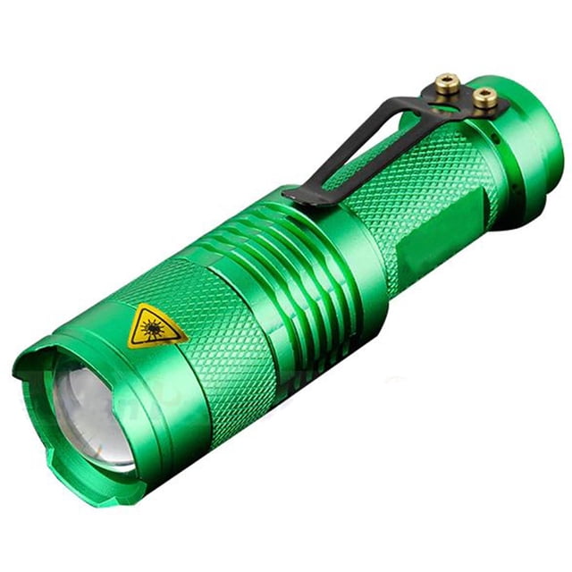 Lamparas LED 2000 Lúmenes LightTechGreen 1 Pza Verde 2000 lm 50m 1xAA.