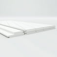 thumbnail image 2 of Ekena Millwork 44"H x 94 1/2"W Linked Diamond PVC Wainscot Paneling Kit, 2 of 13