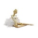 thumbnail image 3 of Figura de bailarina Escultura de bailarina Figura de niña de resina creativa para Estilo D, 3 of 9