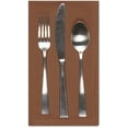 thumbnail image 2 of DII Solid Napkin Set Collection, 20x20, Leather Brown, 6 Piece, 2 of 8