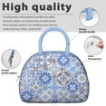 thumbnail image 4 of Lunch Bag Women Office Lunch Cooler Bag Reusable Leakproof Large Cooler Tote for Student/Mother Group with Side Pockets for Work Office Picnic Bohemian Tribal, 4 of 7