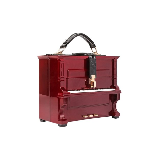 The Piano Bag Clutch with Adjustable Strap Shopping Gift Bag Pole Tribe Neoprene Tote Bags for Women, Lightweight Large Tote or as Womens Travel Totes Tuscan Sun