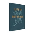 thumbnail image 2 of Becky Thorns 'Life is Tough' Canvas Art, 2 of 3