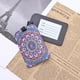 thumbnail image 5 of Tarjeta Embarque Con Pintura Diamantes Patrón Personalizado Diamantes Con Forma Especial Etiqueta Cuero Hecha A Mano Mandala DJP008, 5 of 9