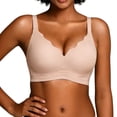 thumbnail image 2 of Mujeres Ropa Interior Y Sujetadores Maternidad Dormir Gran Tamaño Gran Taza de Poliéster Sujetador Diario para las Mujeres, 2 of 4