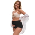 thumbnail image 4 of DARING DIVA Women's Plus Full Coverage High Waisted Ice Silk Underwear XXL Black, 4 of 6