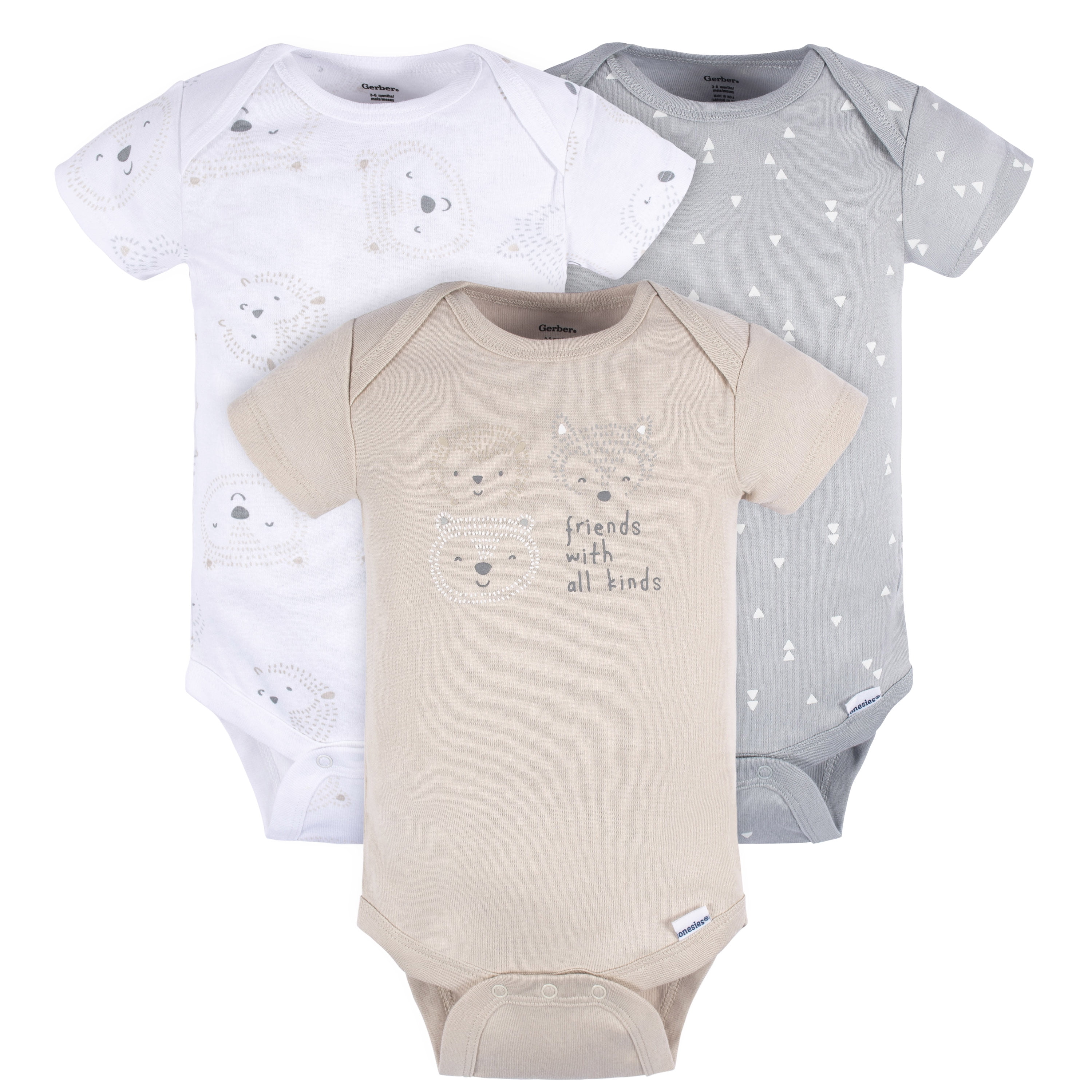 Gerber Baby Boy or Girl Gender Neutral Layette Bundle, 12-Piece, Newborn - 6/9M