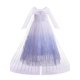 thumbnail image 3 of Vestido De Princesa De Gasa Con Patrones De Copos De Nieve De Lentejuelas De Manga Larga Para Niñas Pequeñas Para Fiesta Cumpleaños Actuación Cosplay, 3 of 4