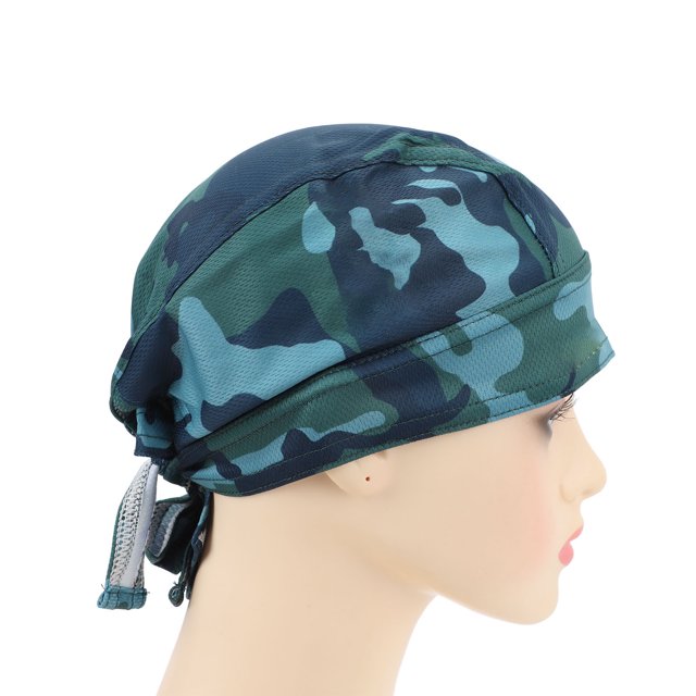 Envolturas Para La Cabeza De Ciclismo, Gorro De Bufanda Para La Cabeza Plegable De Poliéster, Tamaño Libre, Absorción Del Sudor, Sin Decoloración Para Senderismo Y Pesca