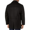 thumbnail image 2 of LONDON FOG Men's Car Coats Classic Fit Overcoats for Men Wool Blend Top Coats for Men with Scarf, 2 of 5