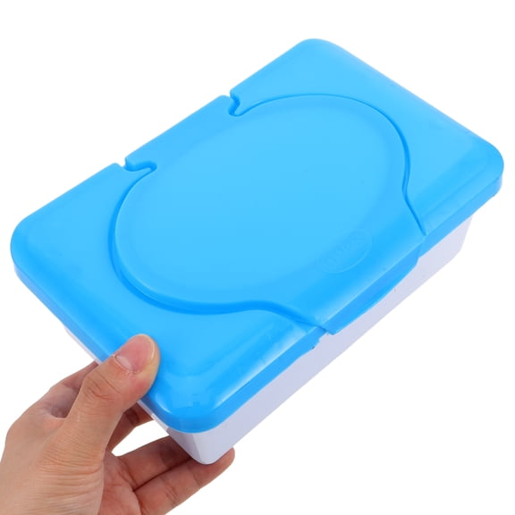 NIAIZEK Toilet Tissue Wipes Dispenser Box Plastic Sky for Office Travel Home Use 1 Set Versatile and Convenient