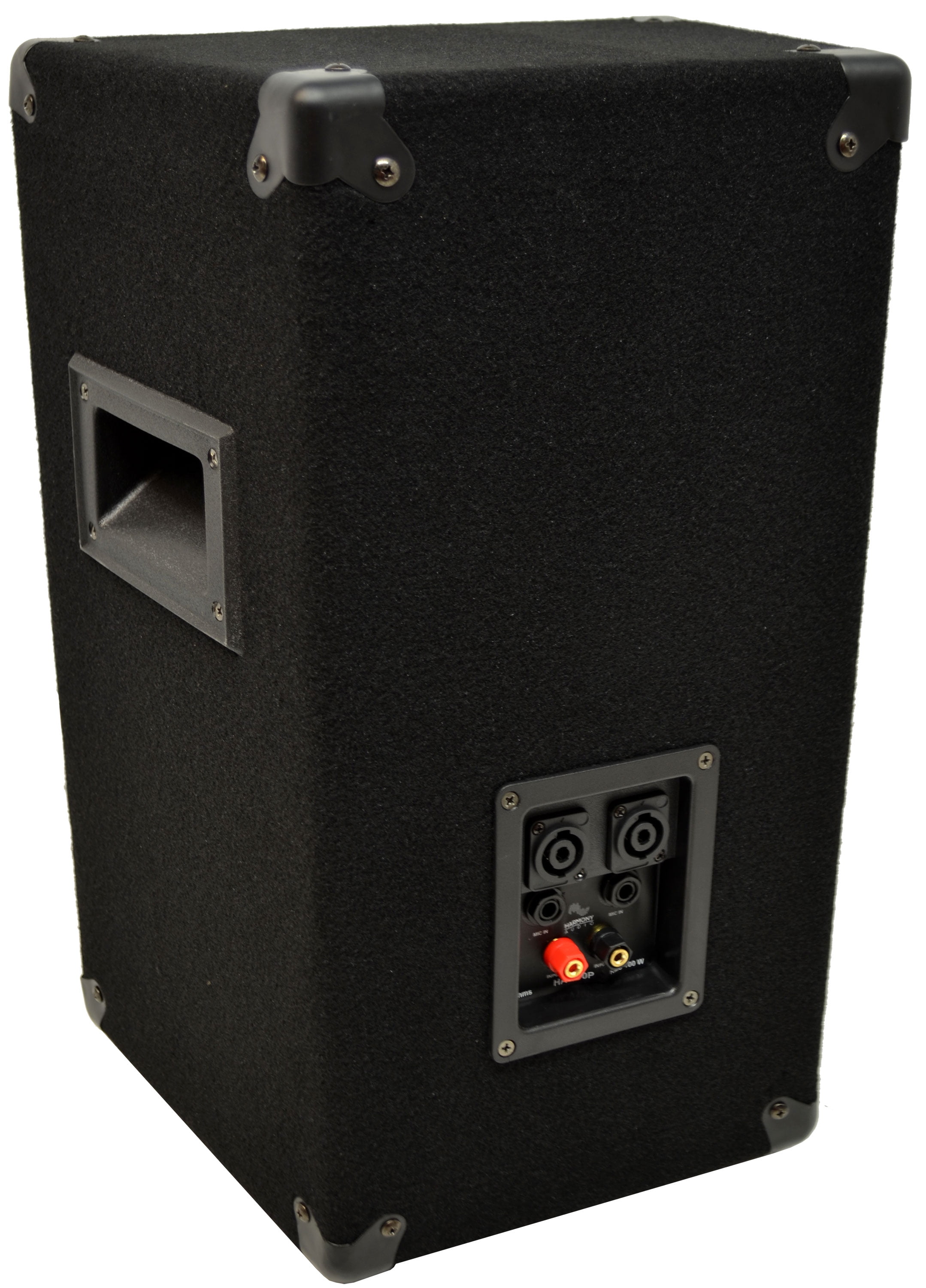 Harmony Audio 10" Audio HA-V10P Pro DJ Venue 300W Speaker 2-Way Cabinet PA Systems, Black