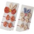 thumbnail image 1 of Enfants Cheveux Noeud Papillon 6PCS Mignon Antidérapant Alligator Cheveux Clip Ponytail Titulaire, 1 of 10