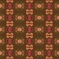 thumbnail image 1 of Ahgly Company Tapis d'Intérieur Lavable en Machine Carré Rouge Safran, 5 Pieds Carré, 1 of 7