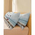 thumbnail image 4 of Coastal Seagull Body Pillow Cover 20 x 54 Inch Decorative Pillow Cover Summer Beach Ocean Birds Modern Lumbar Pillowcase Seasonal Rectangle Cushion Case for Couch Sofa Bed Living Room, 4 of 7