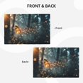 thumbnail image 4 of Placemats Set of 4 / 6, Magical Butterfly In Forest Placemats for Dining Table Indoor/Outdoors Heat Resistant Washable Placemats 18" x 12", 4 of 8