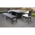 thumbnail image 2 of Belle Table de Salle à Manger Rectangulaire avec 2 Chaises 2 Bancs, 2 of 2