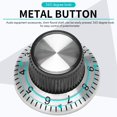 thumbnail image 5 of 4 PotencióMetros con Pomo de Metal Giratorio 0-9 para Eje 6 Mm., 5 of 5