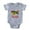 Heather Grey, variant on CafePress - FIN Play With Your Food - Cute Infant Baby Football Bodysuit