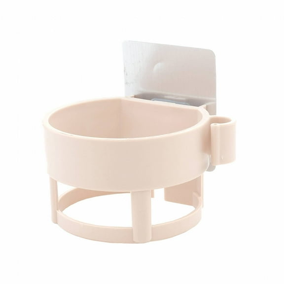 AUQ Hair Dryer Holders,Lightweight and Easy Hairdryers Holder,Space-Saving Hair Dryer Stand,Pink