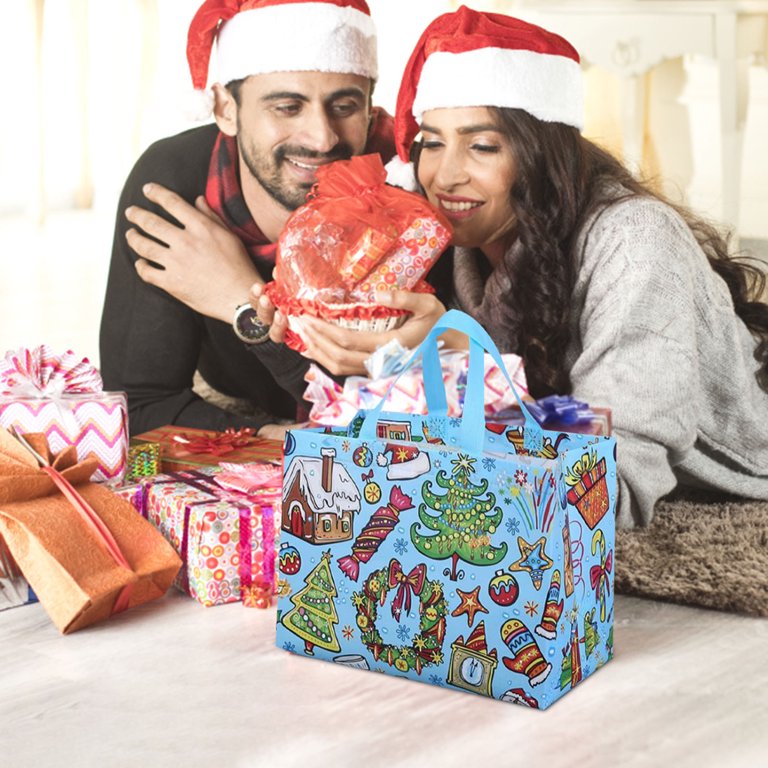 RKSTN Tote Bag Christmas Gift Bag Non-woven Fabric Laminated
