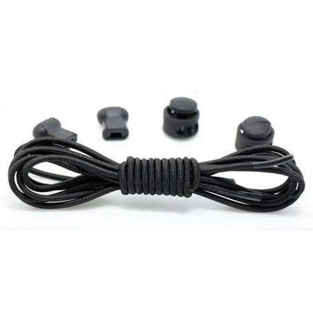 

Leke Kids Adults Outdoor Laces With Quick Release Fastener Elastic Laces Shoelace