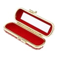 thumbnail image 2 of Milaget Ladies Case with Mirror And Snap Closure, Diamond Textured Design -, 2 of 9