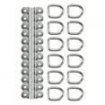 thumbnail image 1 of Ganchos de anclaje de remolque para remolque de coche, anillo en D, amarre seguro, para camiones, RV, campistas, furgonetas, Atv, Suv, barco Jadeshay A, 1 of 8
