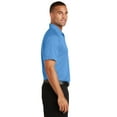 thumbnail image 3 of Port Authority Crossover Raglan Polo-S (Azure Blue), 3 of 6