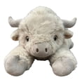 thumbnail image 1 of Peluche de vaca suave de PP para niños, bebés y coleccionistas; duradero, fácil de mantener, ligero; juego imaginativo; decoración para la guardería, 1 of 7