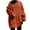 Orange, variant on UYISJ Womens Oversized Sweatshirt Crewneck Loose Fit Sweatshirts Long Sleeve Tops Casual Side Split Shirts L