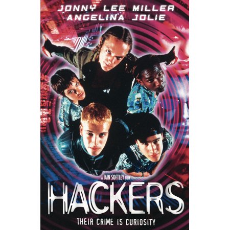 POSTER Hackers Film By Lain Softley 1995 Vintage Movie Poster-16x24-UNFRAMED