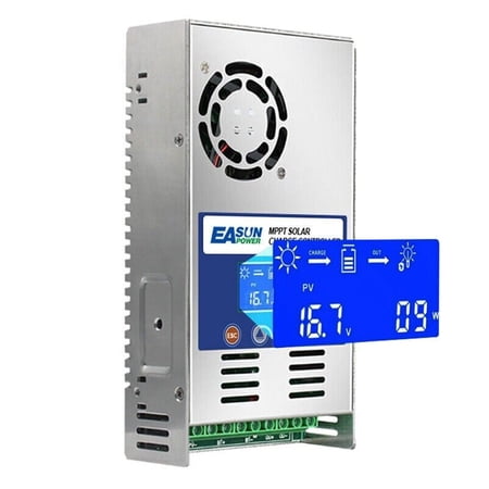 Easun MPPT 60AMP Solar Charge Controller 12V 24V 36V 48V DC Battery Regulator